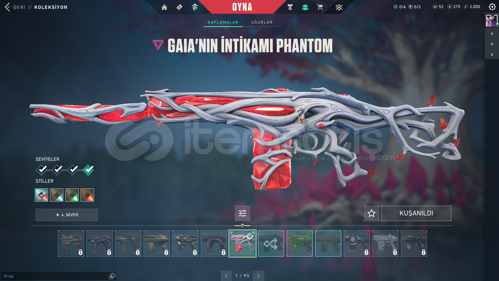 GAIA PHANTOM ONİ VANDAL VE DAHA FAZLASII!! GAIA PHANTOM ONİ VANDAL VE DAHA FAZLASII!!