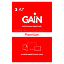 Gain 1 Aylık Abonelik Kodu 