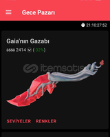 Gainin Gazabı%32 Bıçak Gece Pazarı