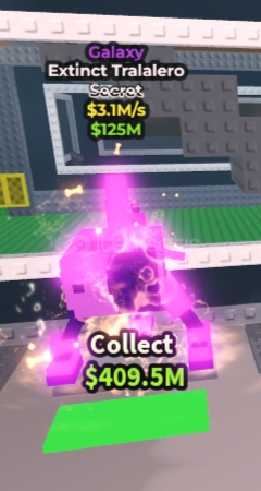 Galaxy Extinct tralalero 3.1m/s en ucuzu