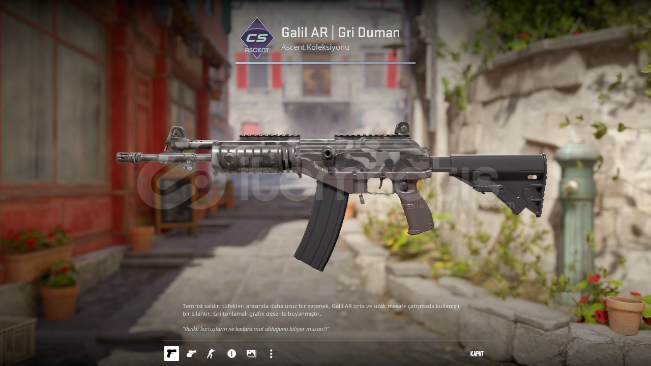 Galil AR | Gri Duman (AZ AŞINMIŞ) Galil AR | Gri Duman (AZ AŞINMIŞ)