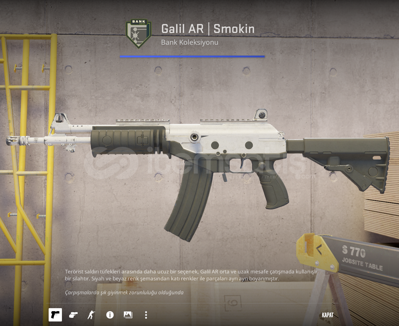 Galil AR | Tuxedo (Field-Tested) Galil AR | Tuxedo (Field-Tested)