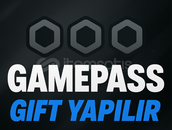 GAMEPASS GİFT YAPILIR 