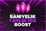 ⭐GARANTİ⭐ 1 AYLIK 10X SERVER BOOST