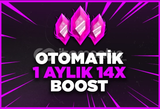 ⭐GARANTI⭐ 1 AYLIK 14X BOOST