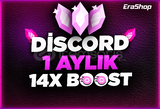 ⭐GARANTİ⭐ 1 AYLIK 14X SERVER BOOST