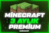 ⭐ Garanti | 3 Aylık Minecraft Premium ⭐