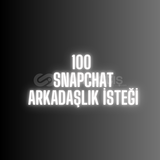 [GARANTİ] 100 Snapchat Arkadaşlık İsteği