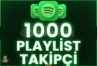 ⭐️ [GARANTİ] 1000 SPOTİFY PLAYLİST TAKİPÇİ ⭐