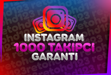 ⭐[GARANTİ] 1000 TAKİPÇİ İNSTAGRAM