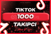 ⭐[GARANTİ] 1000 TikTok Gerçek Takipçi ⭐