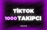 [GARANTİ] ⭐1000 TİKTOK TAKİPÇİ⭐