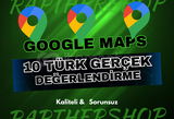 ⭐[GARANTİ] 10x TÜRK YORUM ⭐