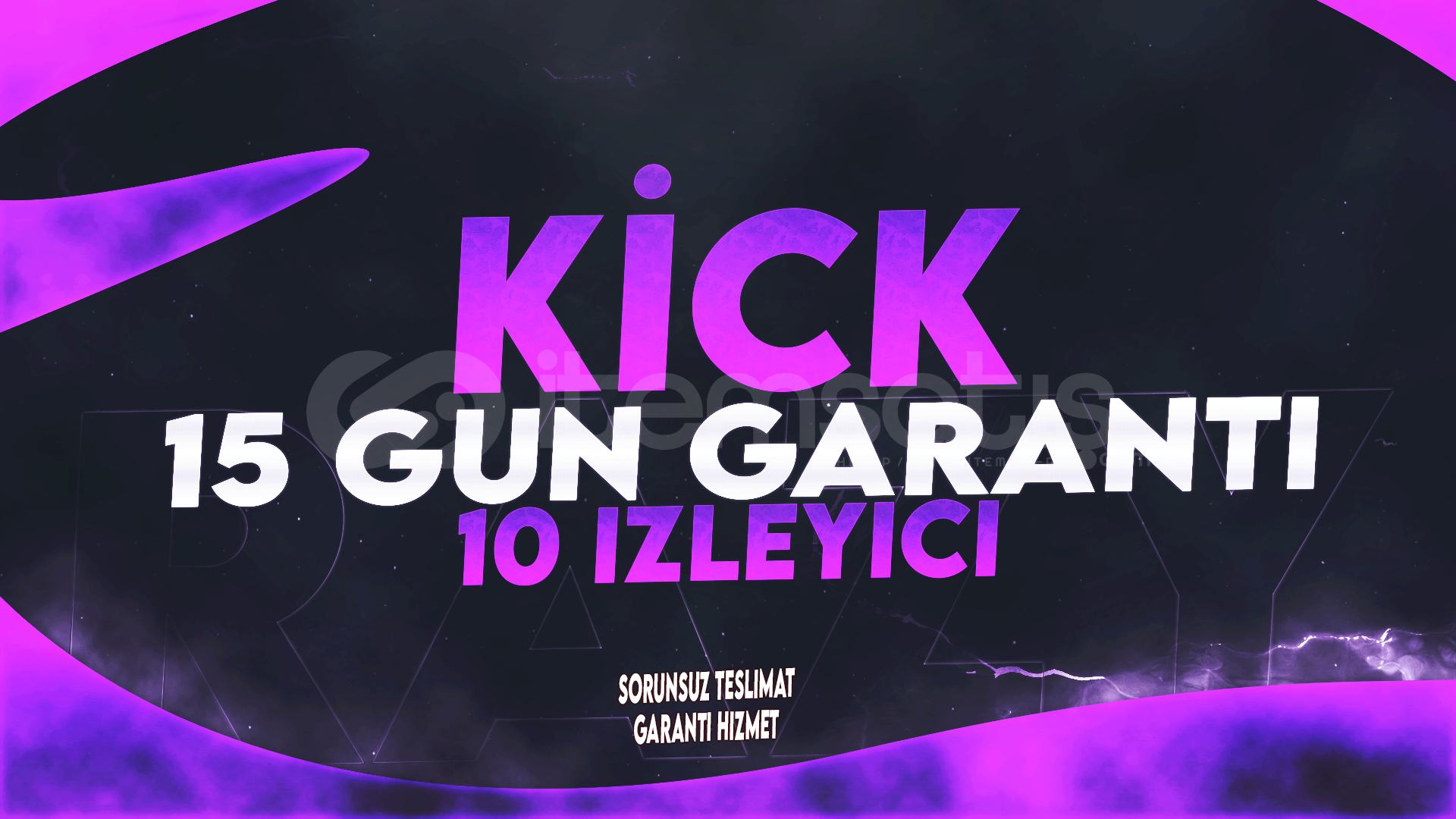 ⭐GARANTİ | 15 GÜN HER YAYINA 10 İZLEYİCİ⭐ ⭐GARANTİ | 15 GÜN HER YAYINA 10 İZLEYİCİ⭐