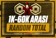 ⭐{GARANTİ} 1K-60K ARASI TOTALLİ HESAPLAR