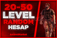 ⭐[GARANTİ] 20-50 LEVEL ZULA RANDOM HESAP!⭐