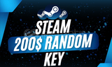 ⭐GARANTİ 200$ DOLAR RANDOM STEAM KEY!!⭐