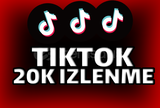 ⭐(GARANTİ)20K TİKTOK İZLENME ⭐
