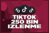 ⭐[GARANTİ] 250 BİN İZLENME TİKTOK