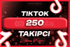 ⭐[GARANTİ] 250 TikTok Gerçek Takipçi ⭐
