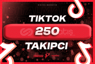 ⭐[GARANTİ] 250 TikTok Gerçek Takipçi ⭐