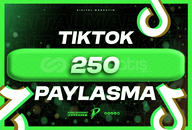 ⭐[GARANTİ] 250 TikTok Paylaşma ⭐️ 
