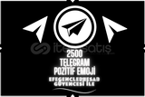 [GARANTİ] 2500 TELEGRAM POZİTİF EMOJİ