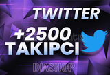 ⭐ [ GARANTİ ] 2500 Twitter Takipçi