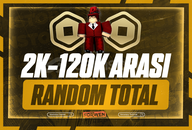 ⭐{GARANTİ} 2K-120K ARASI TOTALLİ HESAPLAR