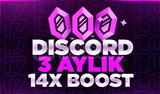 ⭐GARANTİ⭐ 3 AYLIK 14X SERVER BOOST