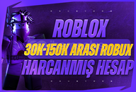  ⭐{GARANTİ} 30K-150K ARASI RBX HARCANMIŞ HESAP