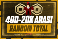 ⭐{GARANTİ} 400-20K ARASI TOTALLİ HESAPLAR