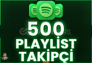 ⭐️ [GARANTİ] 500 SPOTİFY PLAYLİST TAKİPÇİ ⭐