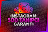 ⭐[GARANTİ] 500 TAKİPÇİ İNSTAGRAM