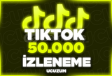 ✨ GARANTİ✨50.000 İzlenme Tiktok