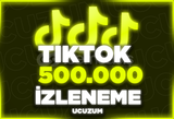 ✨ GARANTİ✨500.000 İzlenme Tiktok