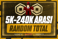 ⭐{GARANTİ} 5K-240K ARASI TOTALLİ HESAPLAR