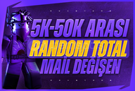 ⭐{GARANTİ} 5K-50K ARASI TOTALLİ HESAPLAR 