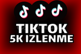 ⭐(GARANTİ)5K TİKTOK İZLENME ⭐