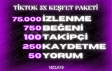 [GARANTİ] ⭐5X TİKTOK KEŞFET PAKETİ⭐