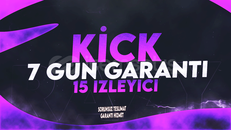 ⭐GARANTİ | 7 GÜN HER YAYINA 15 İZLEYİCİ⭐
