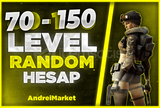 ⭐[GARANTİ] 70-150 LEVEL ZULA RANDOM HESAP!⭐