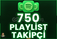 ⭐️ [GARANTİ] 750 SPOTİFY PLAYLİST TAKİPÇİ ⭐