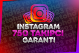 ⭐[GARANTİ] 750 TAKİPÇİ İNSTAGRAM