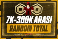 ⭐{GARANTİ} 7K-300K ARASI TOTALLİ HESAPLAR
