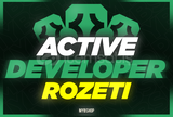 [GARANTİ]ACTİVE DEVELOPER ROZETİ