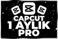 ⭐️[GARANTİ] CapCut 1 Aylık Pro⭐️