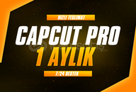 ⭐️[GARANTİ] CapCut 1 Aylık Pro⭐️