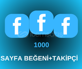 ⭐️GARANTİ⭐️ FACEBOOK 1000 SAYFA BEĞENİ+TAKİPÇİ.