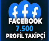 ⭐️GARANTİ⭐️FACEBOOK 7500 PROFİL/SAYFA TAKİPÇİ